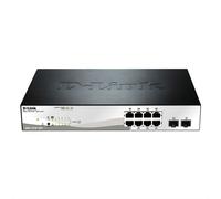 DLINK 10-Port Layer2 PoE Smart Switch 10-Port Layer2 PoE Smart Managed Gigabit Switch dlink green 3.0 8x 10/100/1000Mbit/s TP RJ-45 PoE Port 802.3af/at