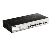 D-Link "DGS-1210-10P Géré L2 Gigabit Ethernet (10/100/1000) Connexion Ethernet, supportant l''alimentation via ce port (PoE) 1U Noir, Switch"