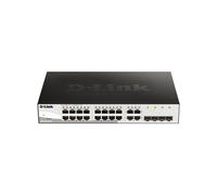 D-Link DGS-1210-20/E Switch Géré L2 Gigabit Ethernet 16 RJ-45 + 4 Combo SFP, 40 Gbit/s, 8K MAC, VLAN, QoS, CLI, Rack 1U