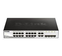 D-Link DGS-1210-20 Géré L2 Gigabit Ethernet (10/100/1000) 1U Noir, Switch