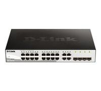 D-Link DGS-1210-20 Géré L2 Gigabit Ethernet (10/100/1000) 1U Noir, Switch