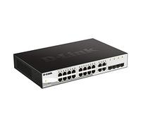 D-Link DGS-1210-20 Smart Smart+ 16 Ports Gigabit + 4 Ports Combo 1000BaseT/SFP - Idéal pour Entreprise Administration et Réseaux Gérés