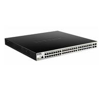 D-Link DGS-1210-52MP/ME/E commutateur réseau Géré L2+ Gigabit Ethernet (10/100/1000) 1U Noir, Gris