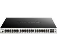 D-Link DGS-1510-52XMP/E 52-Port PoE+ Smart Managed Gigabit Stack Switch 4x10G