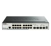 D-Link DGS-1510-52XMP/E Switch Smart Manageable 52 Ports Gigabit 10/100/1000mbps avec POE+, Idéal pour Entreprise Administration et Réseaux Gérés - Cordon d'alimentation UE Uniquement