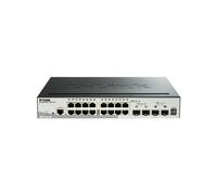 D-Link DGS-1510-52XMP Switch Géré L3 Gigabit Ethernet 48 ports RJ-45 PoE + 4 ports SFP+ 10G, 128 Gbit/s, QoS, Gestion Web, Montage en Rack