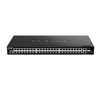D-Link Commutateur réseau DGS-1520-52/E - L3 géré 48x10/100/1000 + 2x10G + 2xSFP+ 1U Noir
