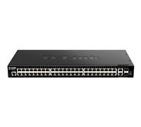 D-Link DGS-1520-52/E commutateur réseau Géré L3 10G Ethernet (100/1000/10000) 1U Noir