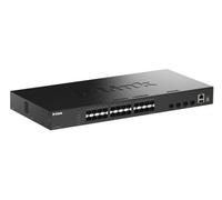 D-Link Commutateur géré L2 DGS-1530-28S/E – 24x SFP + 4x SFP+ 10G, 128 Gbit/s, montage en rack