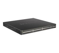 DGS 2000-52MP - Commutateur - C3 - Géré - 48 x 10/100/1000 (PoE+) + 4 x combiné Fast Ethernet/Gigabit SFP - Montable sur rack - PoE+ (370 W)