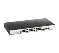 D-Link DGS 3000-28LP - Commutateur - Géré - 24 x 10/100/1000 (PoE) + 4 x SFP - Montable sur rack - PoE (193 W)