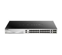 D-Link DGS 3130-30S - Commutateur - L3 Lite - Géré - 24 x Gigabit SFP + 2 x 10 Gigabit Ethernet + 4 x 10 Gigabit SFP+
