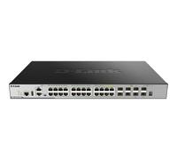 D-Link Commutateur DGS 3630-28TC - Géré C3 - 20x10/100/1000 +4xSFP +4x10Gb SFP+ - Montable sur rack