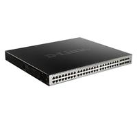 D-Link DGS 3630-52PC - Commutateur - C3 - Géré - 44 x 10/100/1000 (PoE+) + 4 x SFP Gigabit combiné + 4 x 10 Gigabit SFP+ - Montable sur rack - PoE+ (370 W)