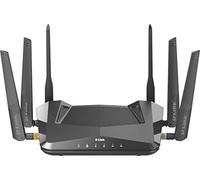 D-Link DIR-X5460 Routeur Wi-Fi 6 EXO AX5400, ports Ethernet Gigabit, MU-MIMO, pilotage de bande, 1024 QAM, OFDMA, WPA3, pare-feu, Speedtest. Compatible Alexa/Google Assistant