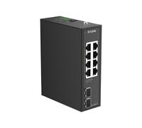 D-LINK DIS-100G-10 10-Port Gigabit Industrial Unmanaged Switch 4x 100/1000 Rj45 2x 100/1000M SFP