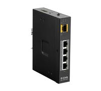 D-Link DIS‑100G‑5PSW Non-géré L2 Gigabit Ethernet (10/100/1000) Connexion Ethernet, supportant l'alimentation via ce port (PoE) Noir