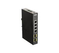 D-Link DIS-100G-6S commutateur réseau Géré Gigabit Ethernet (10/100/1000) Noir