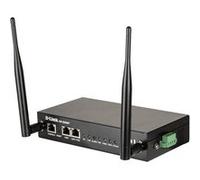 D-Link DIS-2650AP - Borne d'accès sans fil - 2 ports - Wi-Fi 5 - 2.4 GHz, 5 GHz - Tension CC - montable mur/rail DIN G