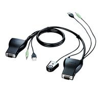 D-Link DKVM-222 Switch KVM 2 Ports USB avec Fonction Audio - SupPorte la Stéreo - Idéal Small/Home Office