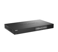D-Link DMS-1016 Commutateur Ethernet non géré multi-gigabit 16 ports 2,5 G sans ventilateur, boîtier métallique, Plug & Play économe en énergie idéal pour les réseaux SOHO, Wi-Fi 6/Wi-Fi 7 et IPTV