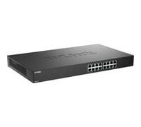 D-Link DMS-1016 Switch Ethernet Non Géré 16 Ports 2.5G | sans Ventilateur, Boîtier Métallique, Plug & Play, Écoénergétique | Idéal pour Soho, Wi-FI 6 / Wi-FI 7 et IPTV