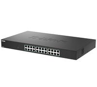 D-Link DMS-1024 Switch Non Géré 24 Ports Multi-Gigabit - Ethernet 2.5G, Plug & Play, QoS, IGMP Snooping, EEE, Boîtier Métallique, Montage en Rack
