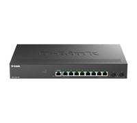 D-Link Commutateur géré DMS-1250-10S/E – 8x2.5G + 2x10G SFP+ – VLAN, QoS, rackable