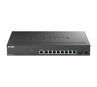 D-Link Commutateur géré DMS-1250-10S/E – 8x2.5G + 2x10G SFP+ – VLAN, QoS, rackable