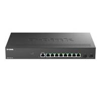 D-Link DMS 1250-10S - Commutateur - C2+ - intelligent - 8 x 2.5GBase-T + 2 x 10 Gigabit SFP+ - de bureau