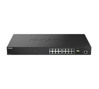 D-Link DMS 1250-18 - Commutateur - C2+ - intelligent - 18 x 10/100/1000/2.5G + 2 x 10 Gigabit SFP+ - de bureau
