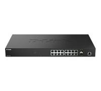 D-Link DMS 1250-18 - Commutateur - C2+ - intelligent - 18 x 10/100/1000/2.5G + 2 x 10 Gigabit SFP+ - de bureau