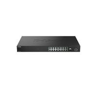 D-Link DMS 1250-18 - Commutateur - C2+ - intelligent - 18 x 10/100/1000/2.5G + 2 x 10 Gigabit SFP+ - de bureau