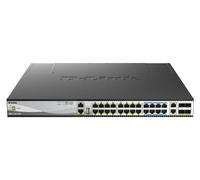 DLINK Switch L3 Light 24ports Multigigabit PoE 16x 100M/1/2 5G PoE+ 8x 100M/1/2 5/5G PoE++ 60W & 2ports 100M/1/2,5/5/10GBASE-T G