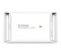 D-Link DPE-301GS séparateur voix-données Connexion Ethernet, supportant l'alimentation via ce port (PoE) Blanc