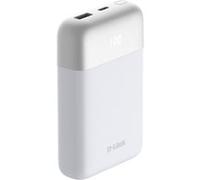 D-Link DPP-101 Batterie Externe 10000mAh - Chargeur Portable avec USB-C PD 3.0 et USB-A QC 3.0, Écran Digital, Sécurité Avancée, Format Compact