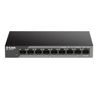 D-Link DSS-100E-9P commutateur réseau Non-géré Fast Ethernet (10/100) Connexion Ethernet, supportant l'alimentation Via ce Port (PoE) Noir