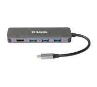 D-Link DUB-2333 - Station d'accueil - USB-C / Thunderbolt 3 - HDMI