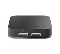 D-Link DUB-H4 HUB USB Hub 4 Ports USB 2.0- Idéal pour Partager une Connexion Entre Plusieurs Périphériques USB
