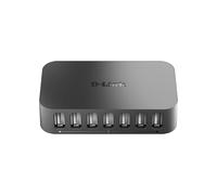 D-Link DUB-H7/E Hub USB 2.0 7 Ports - Interface Type-B 480 Mbit/s, Compatible Windows/macOS/Linux - Alimentation Externe 5V/3A