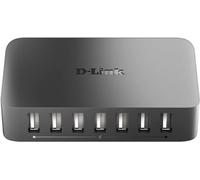D-Link DUB-H7 USB 2.0 Type-B 480 Mbit/s Noir