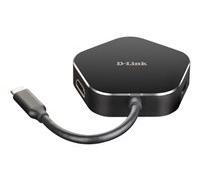 D-Link DUB-M420 - station d'accueil - USB-C / Thunderbolt 3 - HDMI