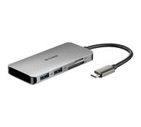 D-Link DUB-M610 station d'accueil Avec fil USB 3.2 Gen 1 (3.1 Gen 1) Type-C Aluminium