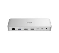 D-Link DUF-901 Station d’Accueil USB4 9-en-1 - Hub USB-C avec Double écran 8K, 40 Gbps, Ethernet 2.5GbE, 100W PD, USB 3.1, USB-C, DisplayPort, Compatible Mac & Windows