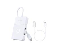 D-Link DUP 501 Hub USB-C 5 en 1 Hub USB-C 5-en-1 avec HDMI (avec et sans fil), USB 3.0 et recharge PD jusqu'à 100 W pour une connectivité étendue au
