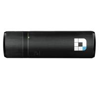 D-Link DWA-182 Adaptateur USB Wi-Fi AC Dual-Band - Débit Jusqu'à 1300Mbps - 802.11 a/b/g/n/ac - WPS - Interface USB 2.0 - Idéal pour Améliorer votre Connexion Wi-Fi sur Ordinateur Portable