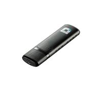 D-Link DWA-182 Adaptateur USB WLAN AC1200 867 Mbit/s Dual Band 2.4/5 GHz Wi-Fi 5 (802.11ac) Compatible Windows, USB Powered, LED Link/Act