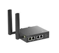 D-Link DWM-314-T Routeur Modem 4G Multi-Connect - Industriel LTE Cat.4, 150 Mbps Téléchargement, 4 Ports Fast Ethernet, Sécurité VPN, Plug & Play, Gestion à Distance, Montage Rail DIN/Mural