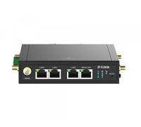 D-Link Routeur sans fil DWM-530-T – 4G/3G WWAN, 2,4 GHz, SNMP v2c/v3 – Montage sur rail DIN