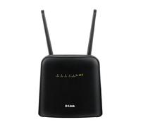 D-Link DWR-960, Wi-Fi 5 (802.11ac), Bi-bande (2,4 GHz / 5 GHz), Ethernet/LAN, 3G, Noir, Routeur portable